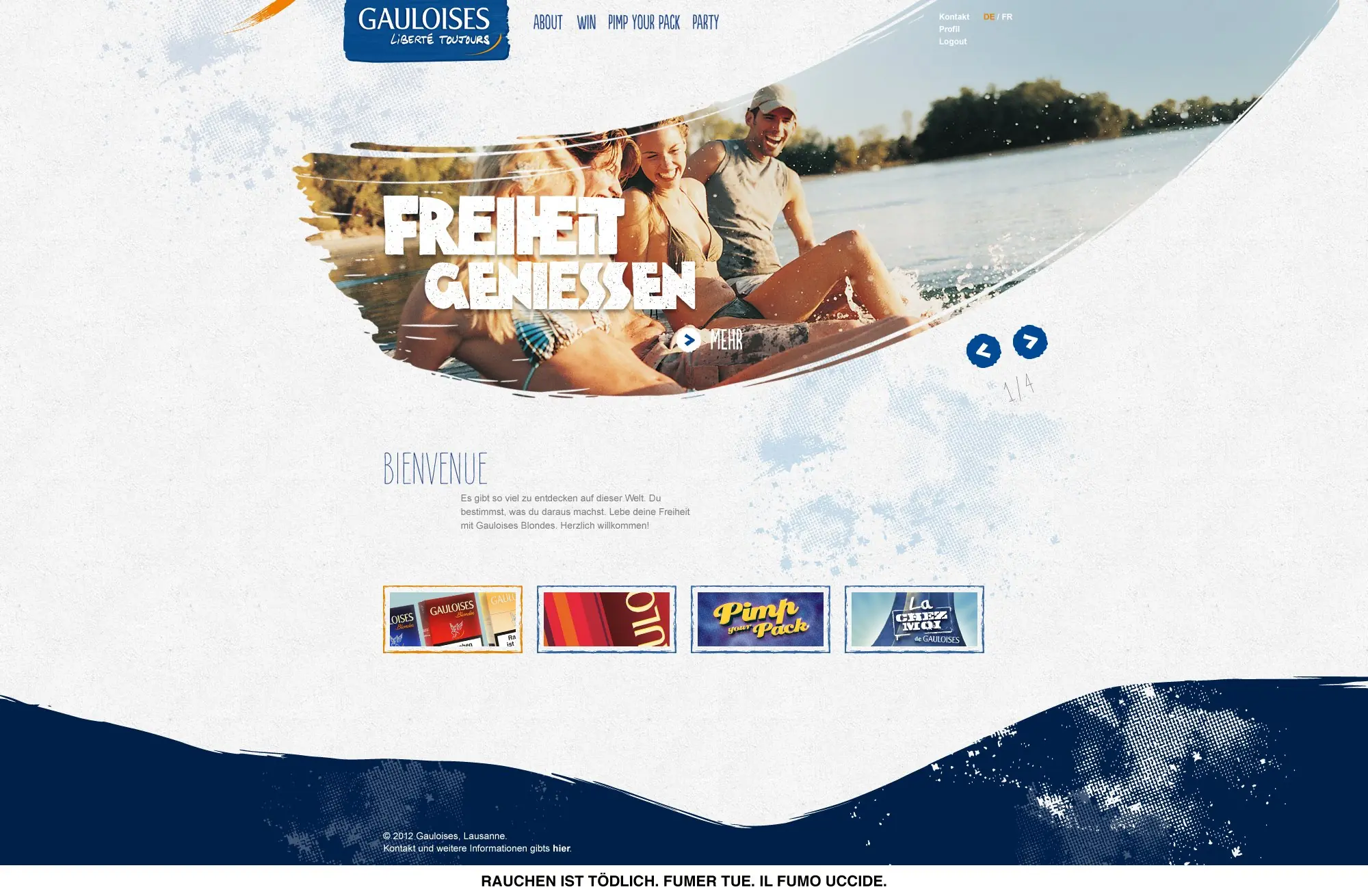 Gauloises – Start