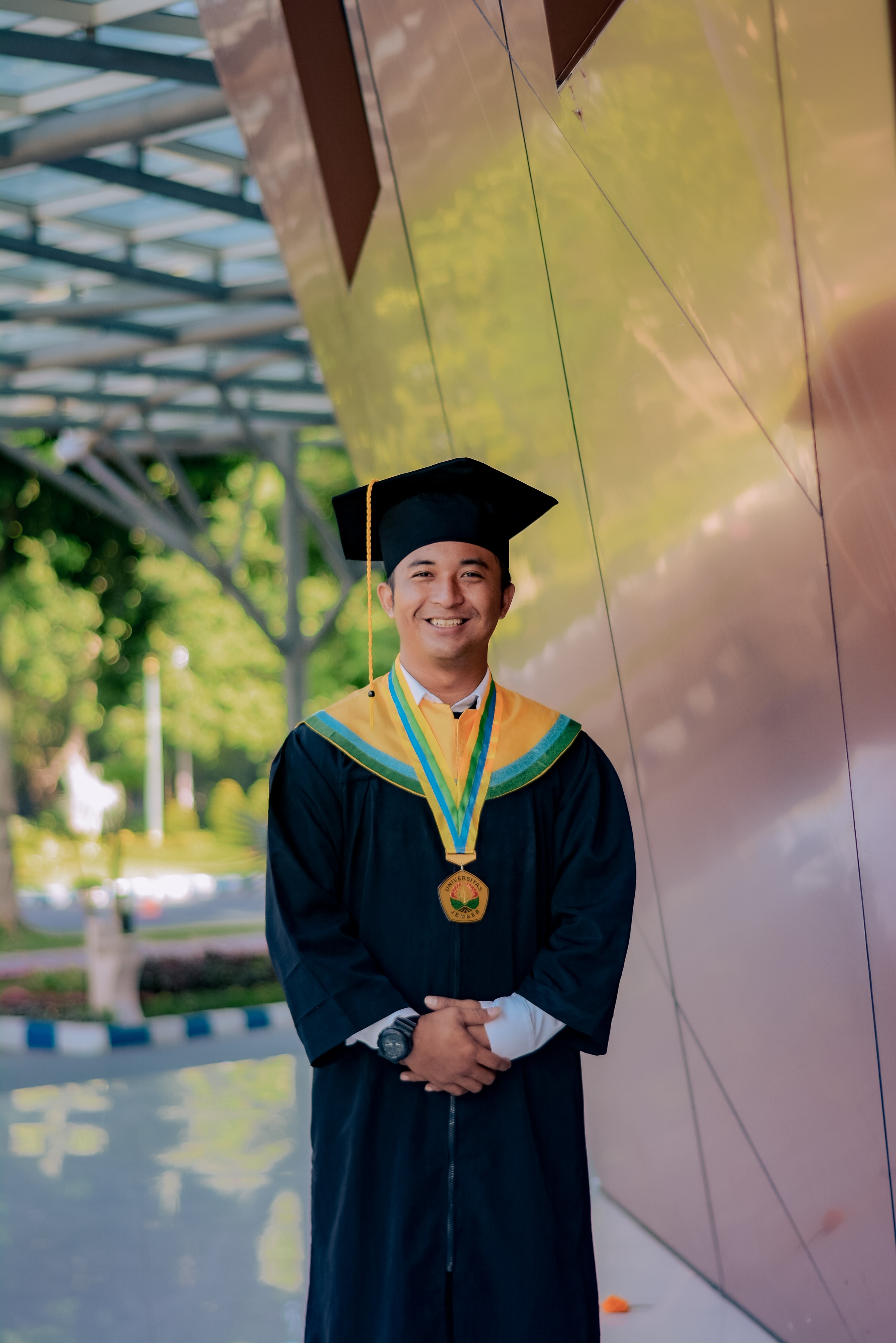 Sigit Graduation Photoshoot at Jember University