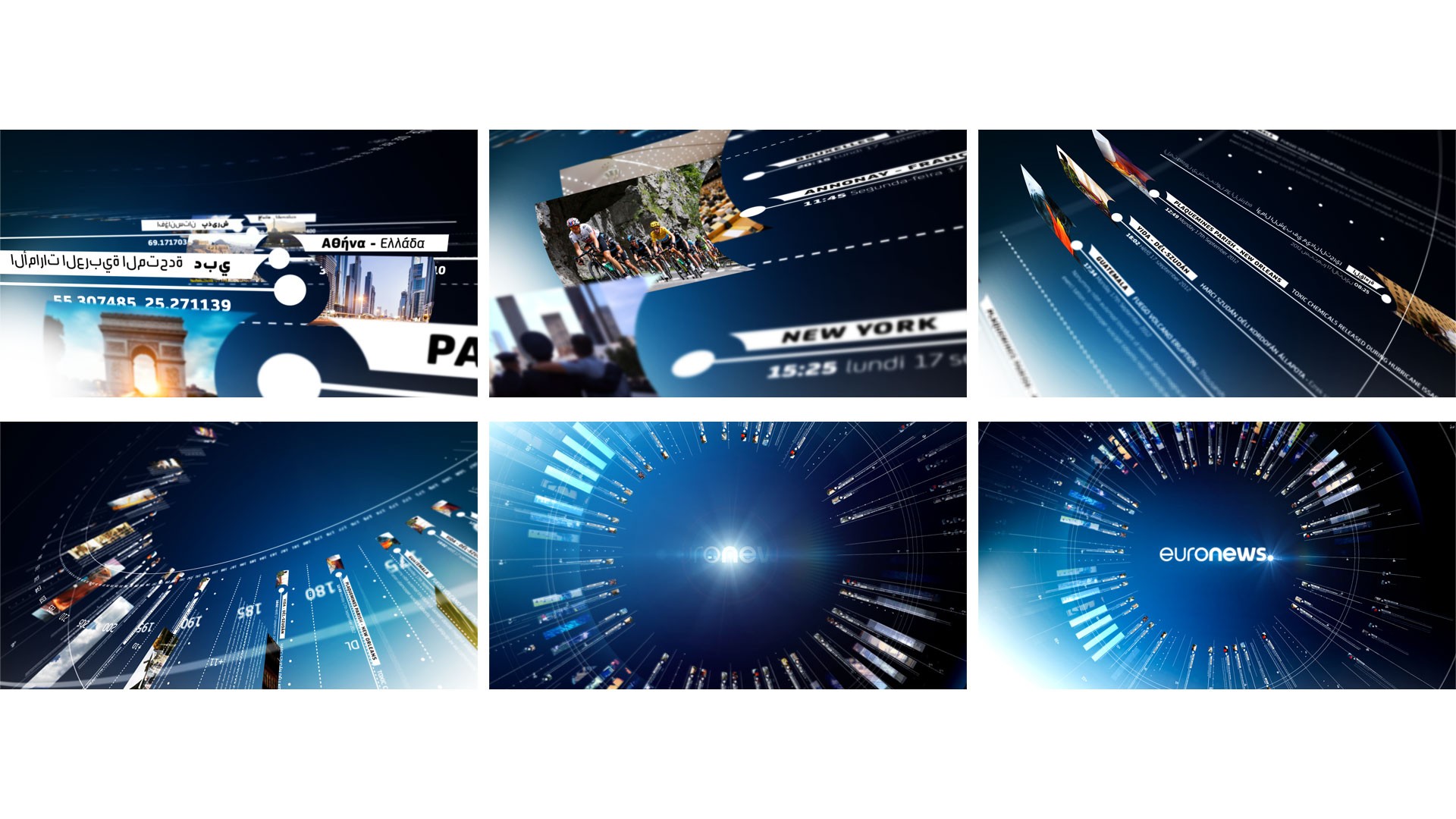 Euronews Ident Storyboard