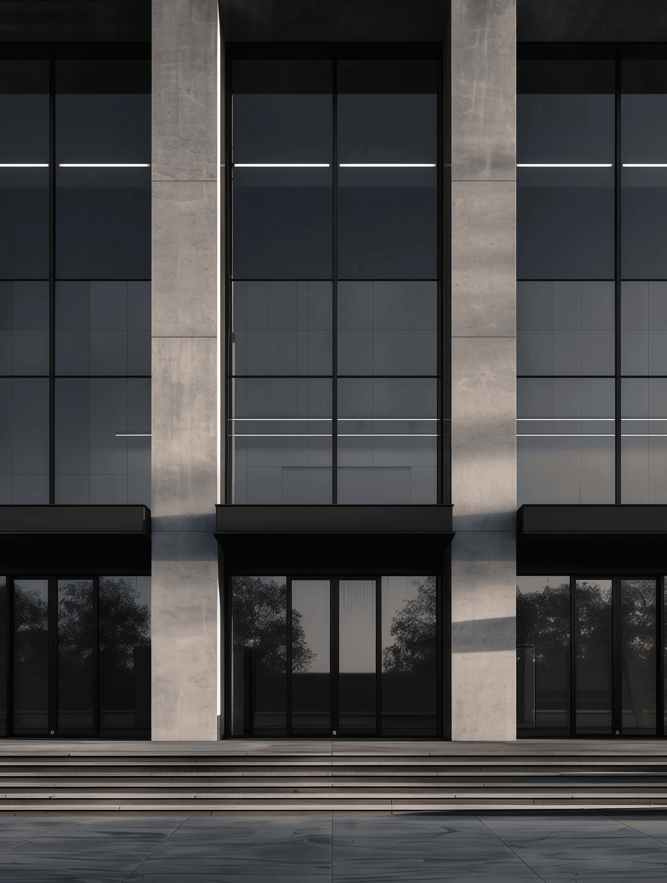 lawyers minimalistic beige bulding