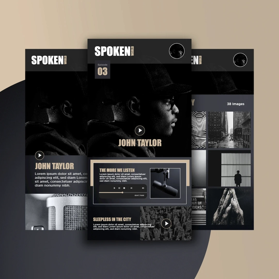 Spoken World App Design