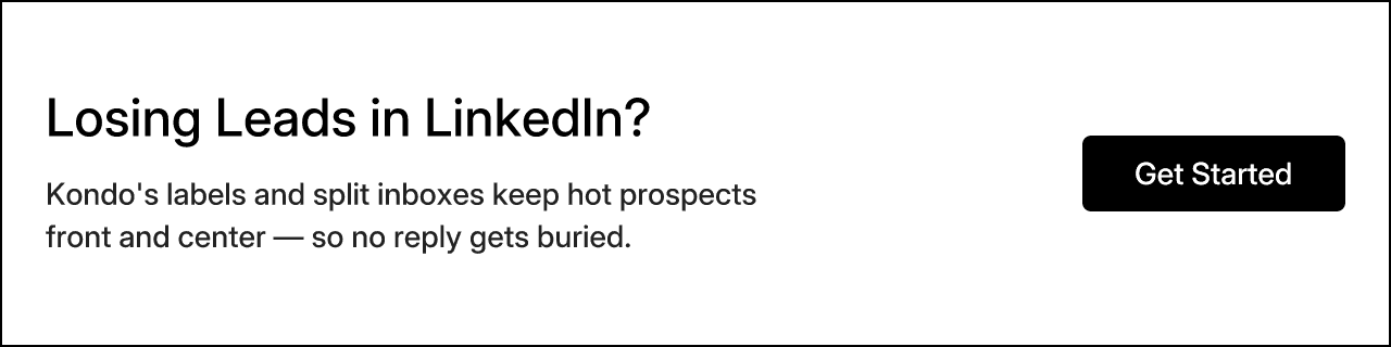 Losing Leads in LinkedIn?