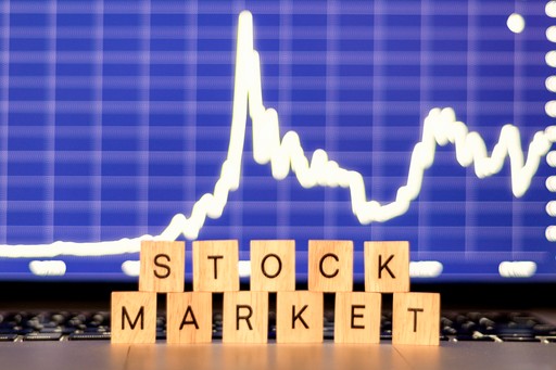 Blocks taht spell out stock market