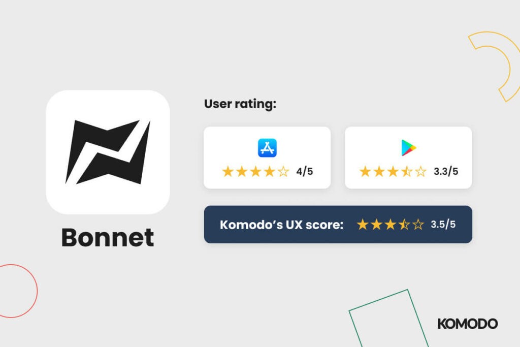 Bonnet EV App Scorecard
