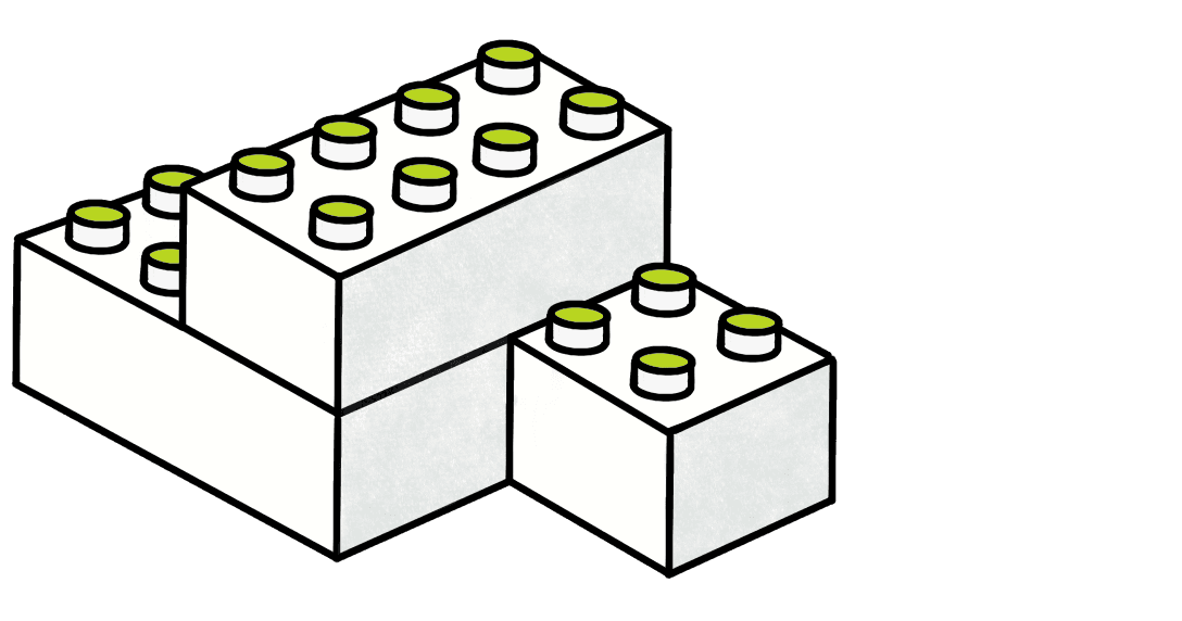 Illustration Lego Bausteine