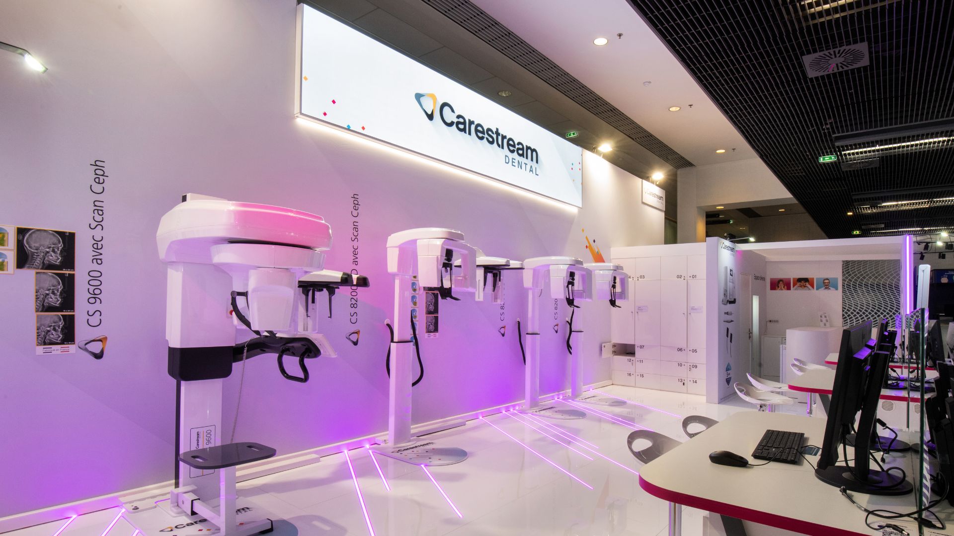 Stand Carestream ADF par Expace