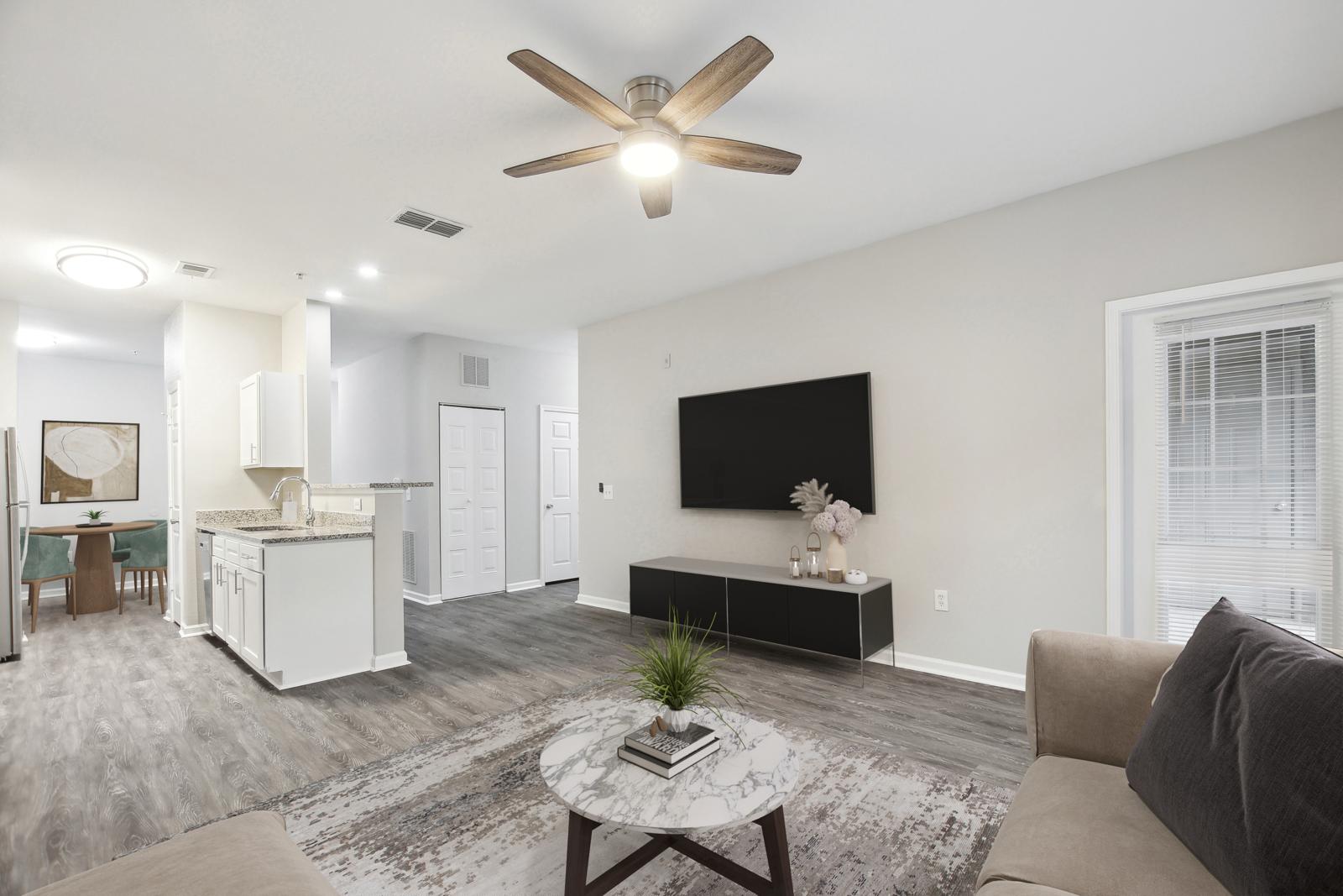 Multifamily room interior