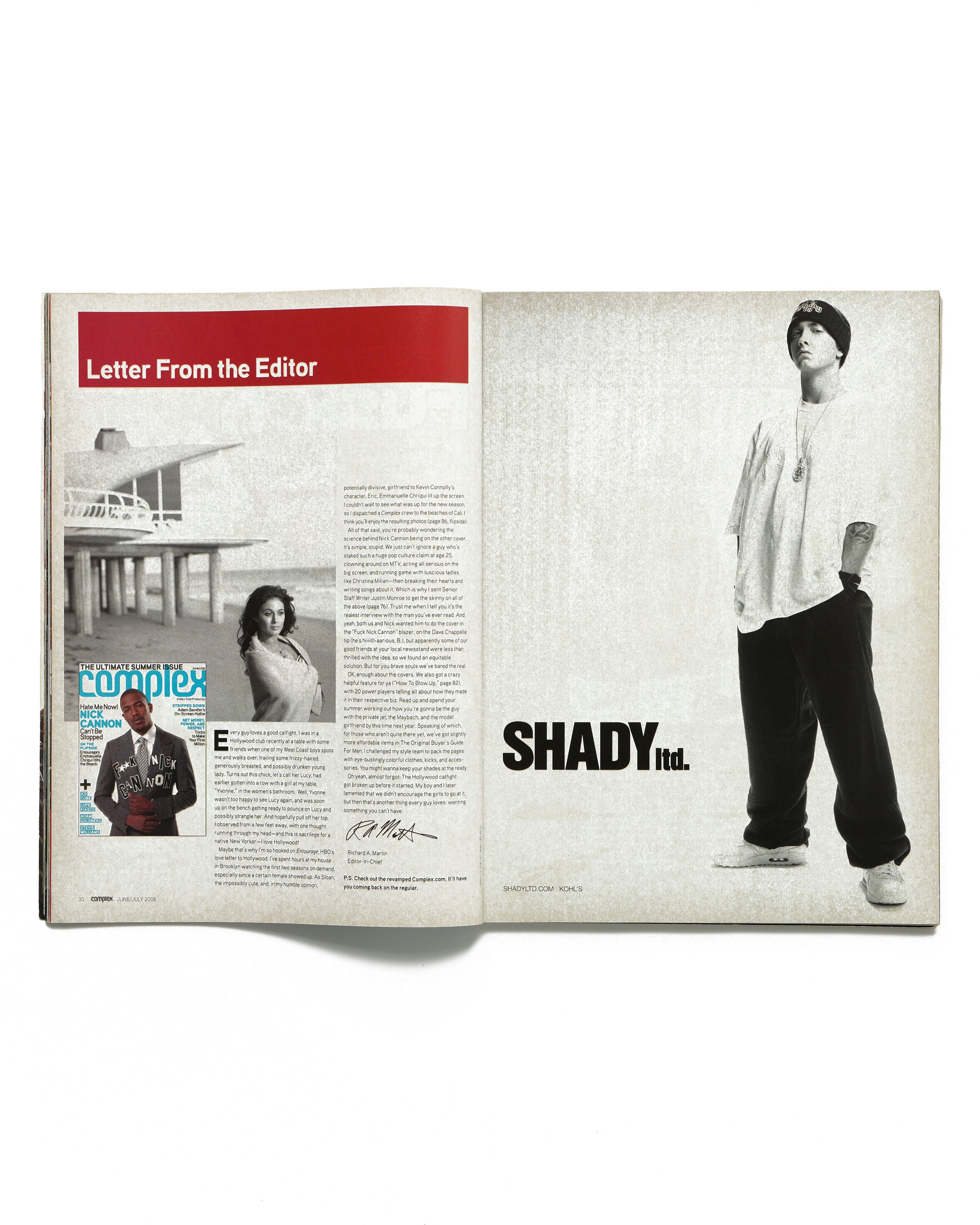 Complex - June 2006 - Insert