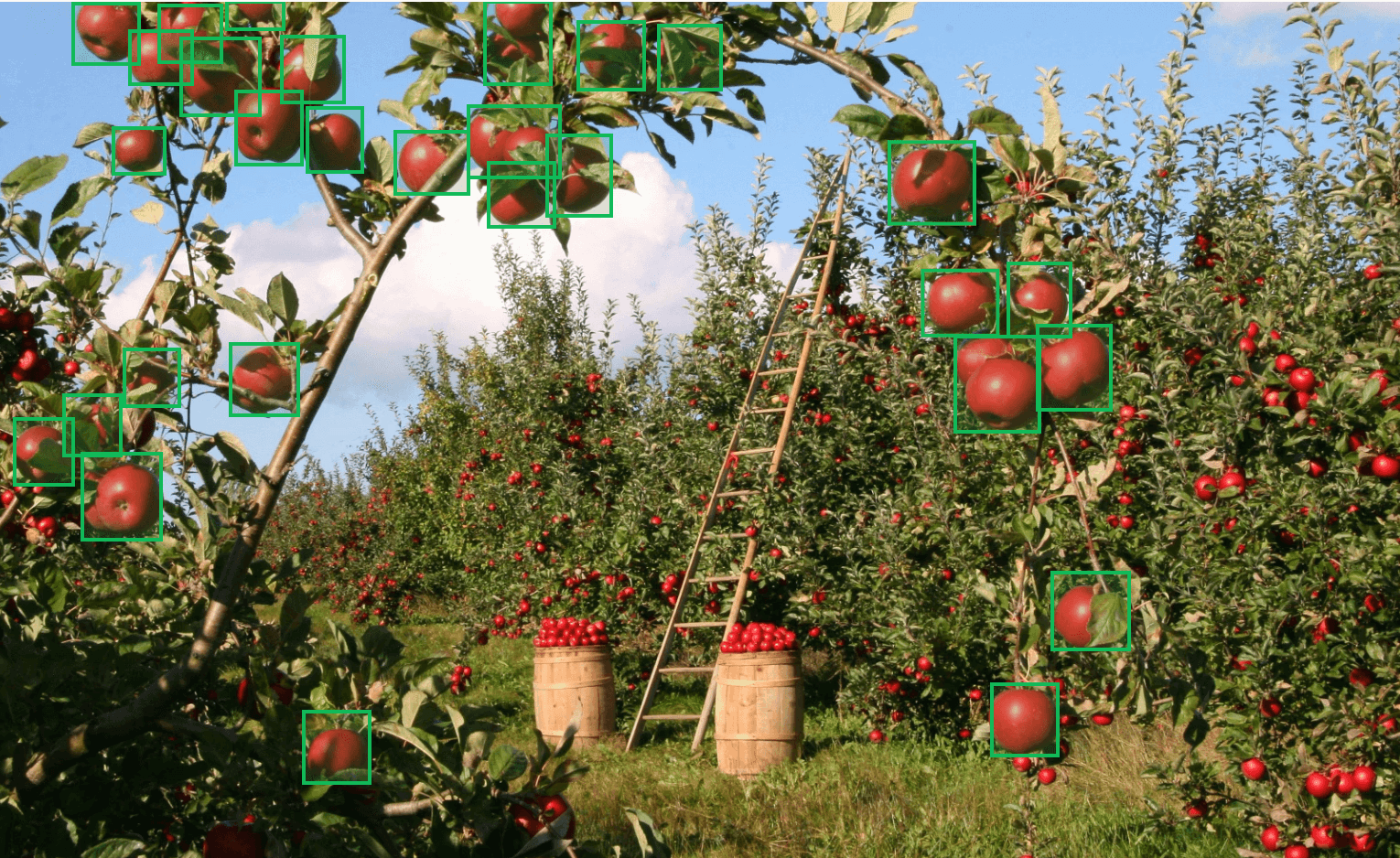  AI-segmented solar panel image