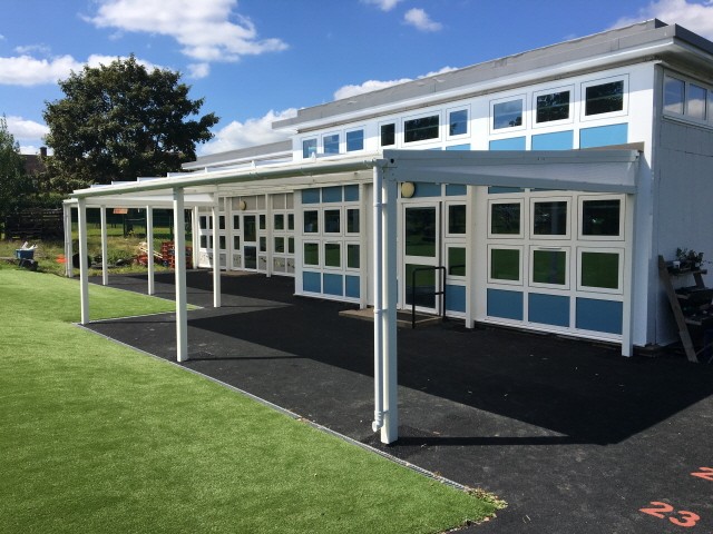 Fixed Weather Protection Canopy