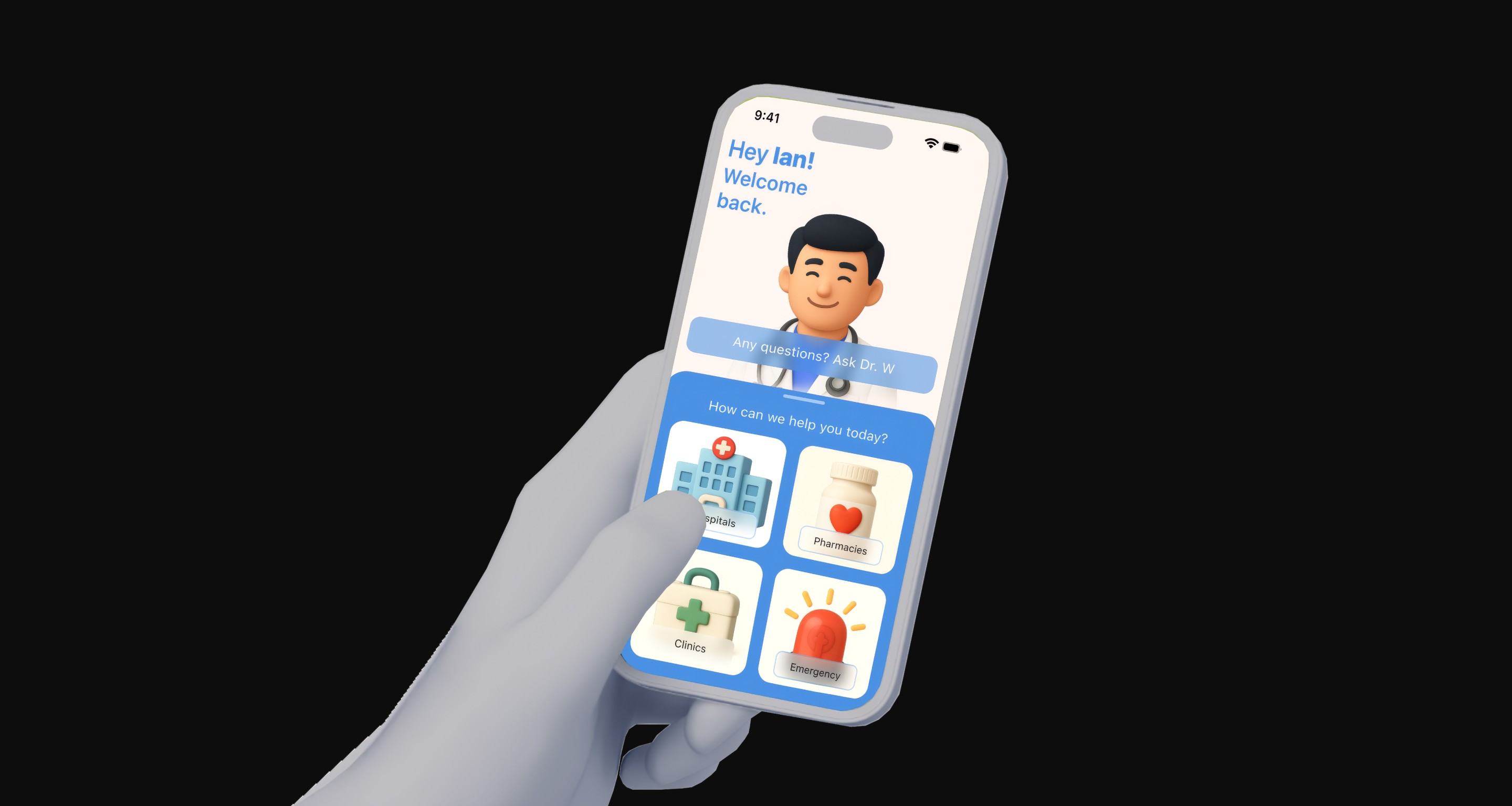 Dr Wello app banner image