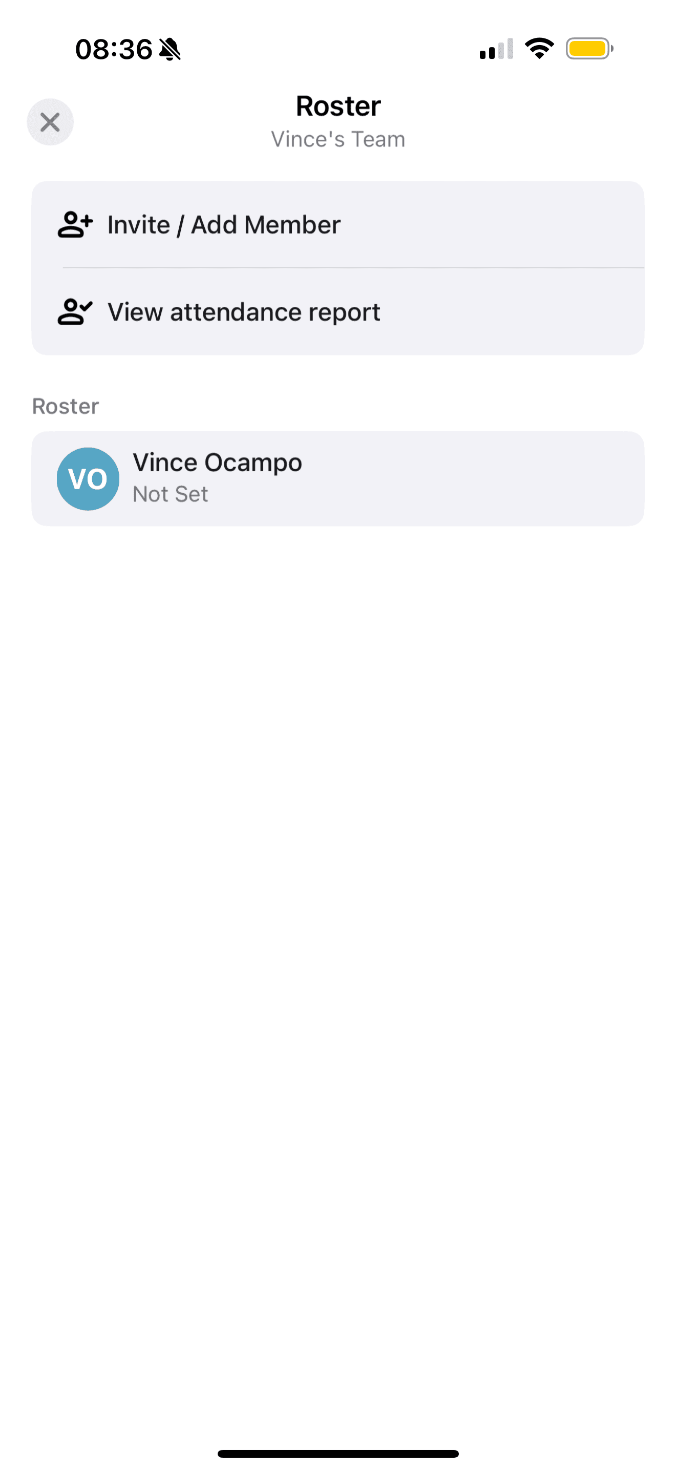 Adding Team Members in the TeamLinkt Sports Team App