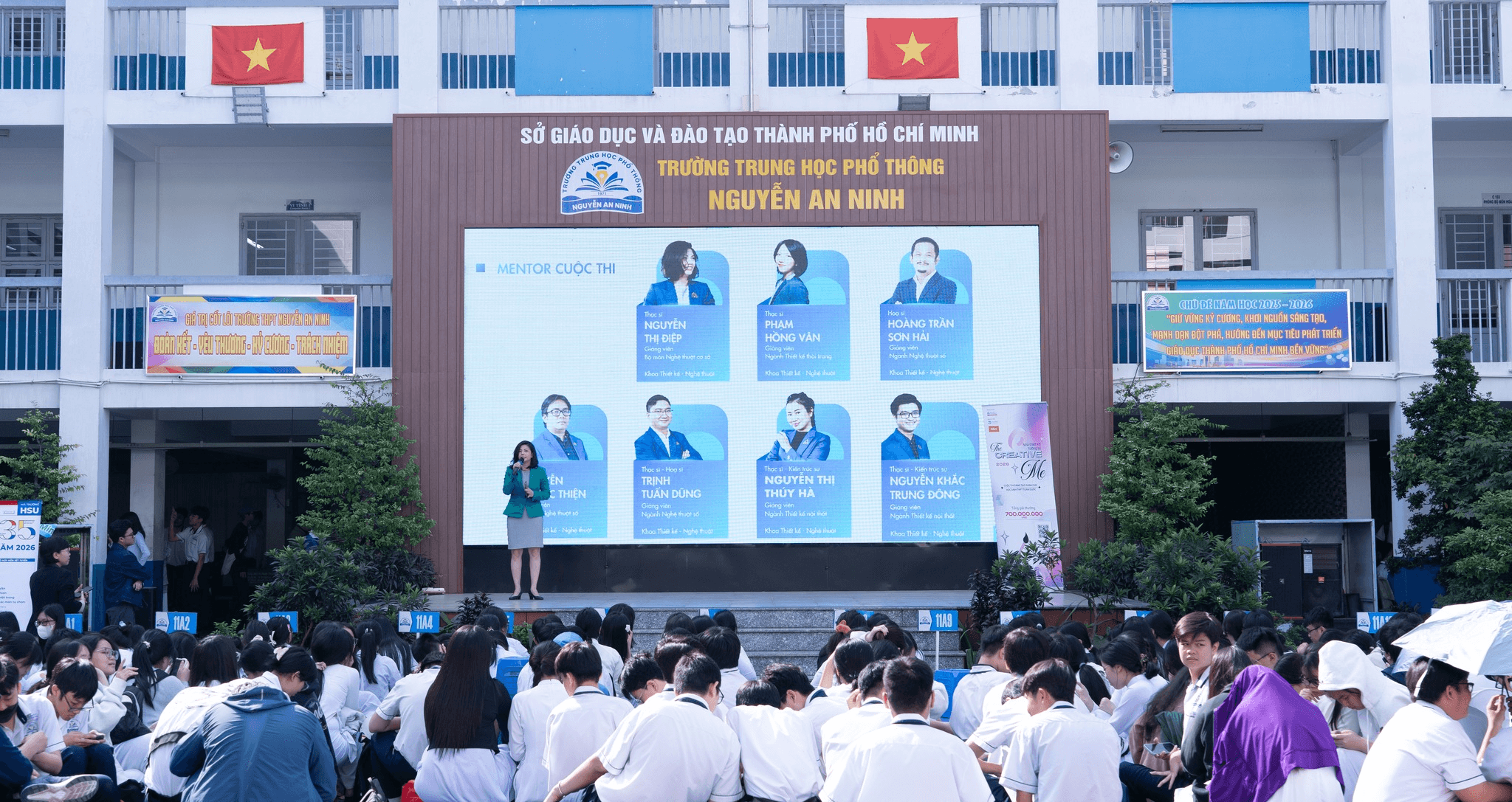 Khởi động “Nhà thiết kế tương lai 2026” tại THPT Nguyễn An Ninh, cơ hội nhận học bổng đến 70% toàn khoá