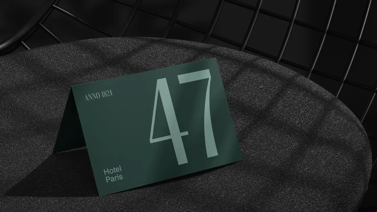 Card mockup