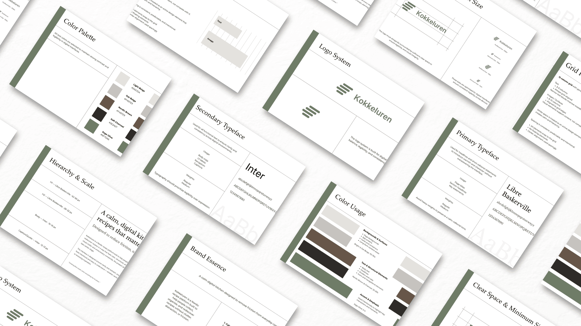 Documented brand guidelines for a scalable early-stage digital product