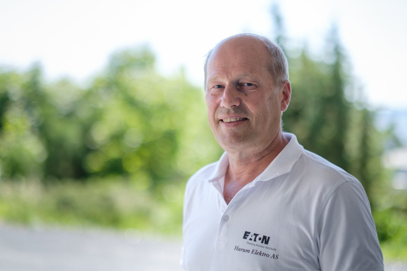 Terje Kaksrud fra Hurum Elektro AS