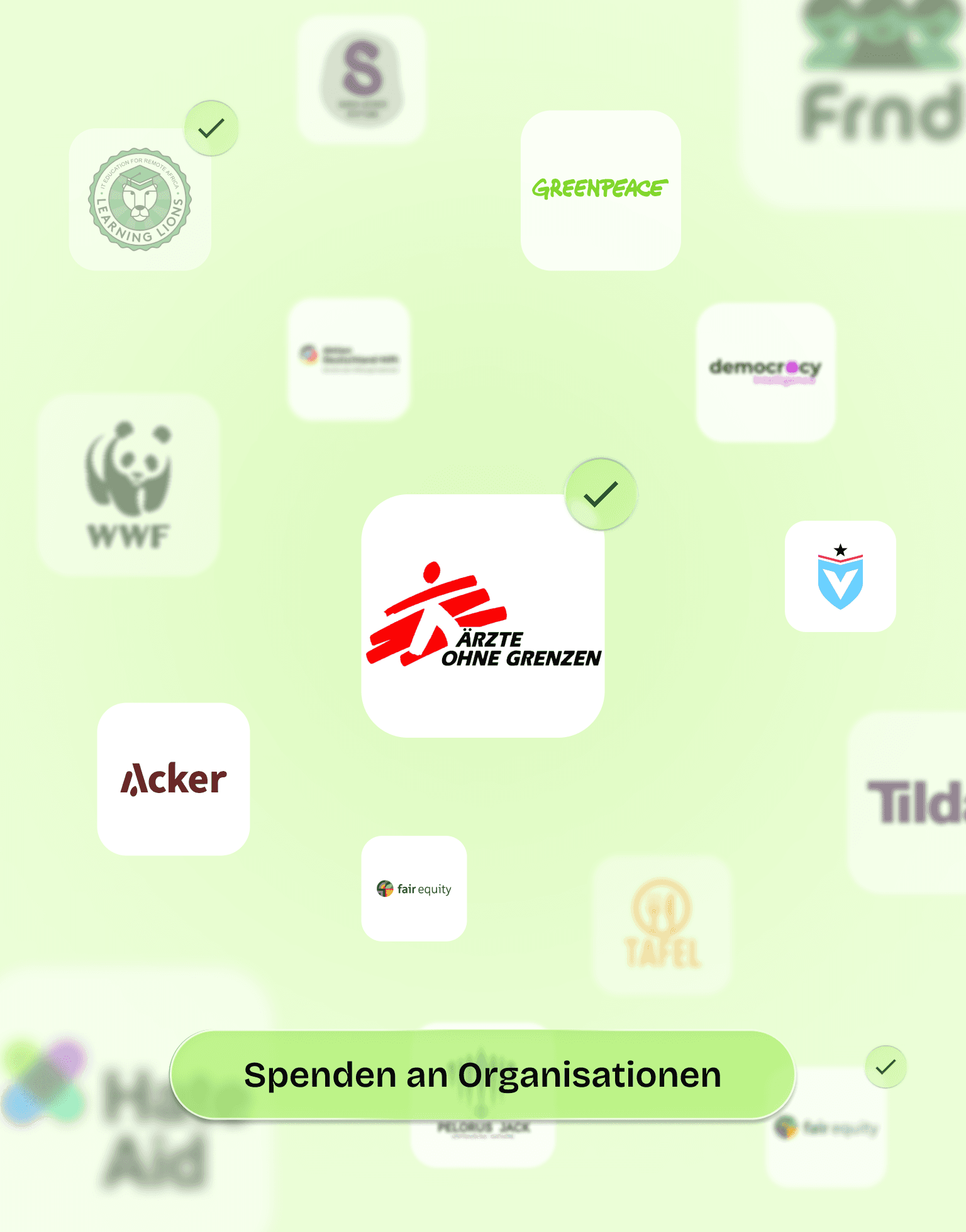 Spendenauszahlung