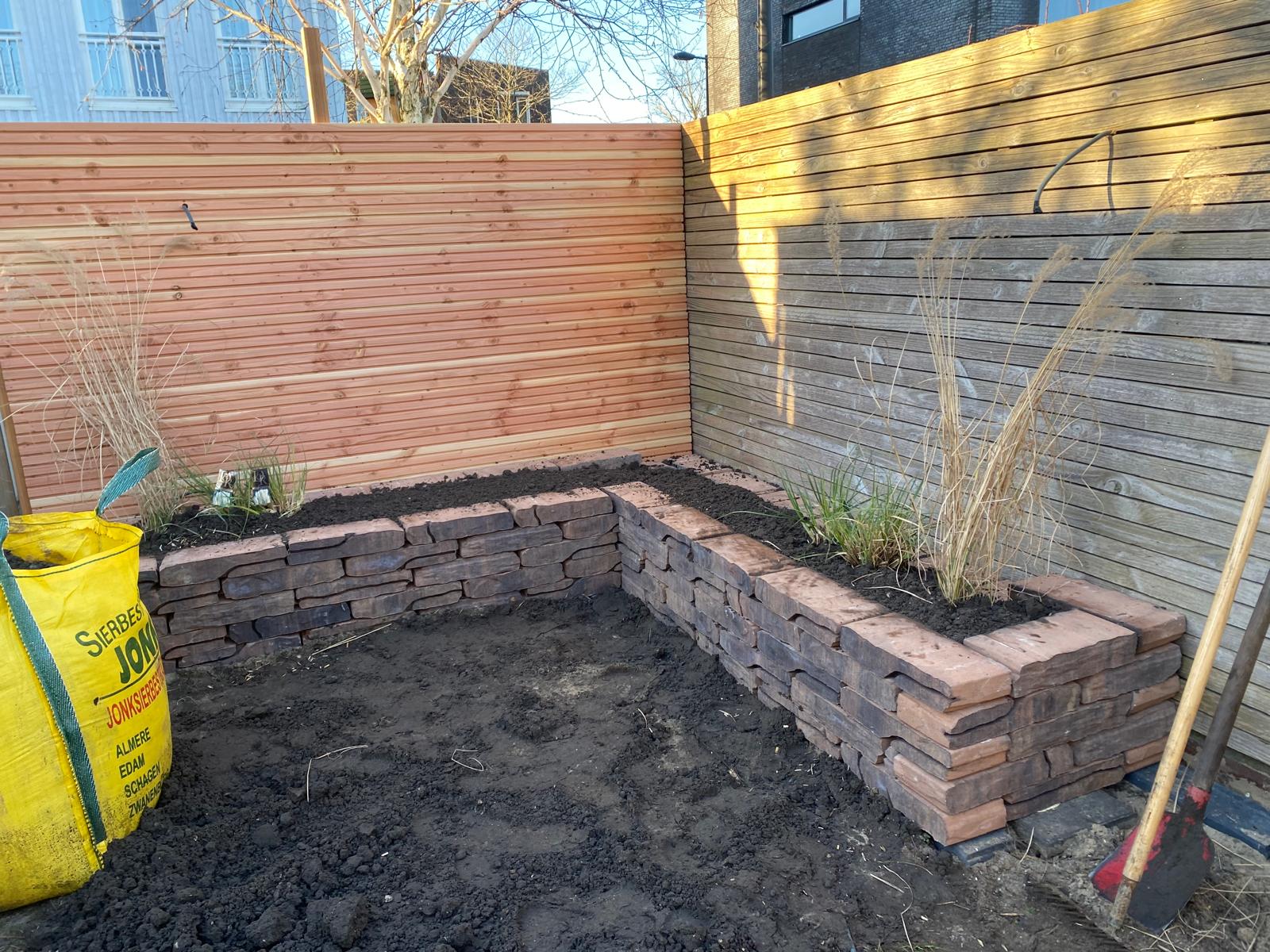 complete tuin renovatie before