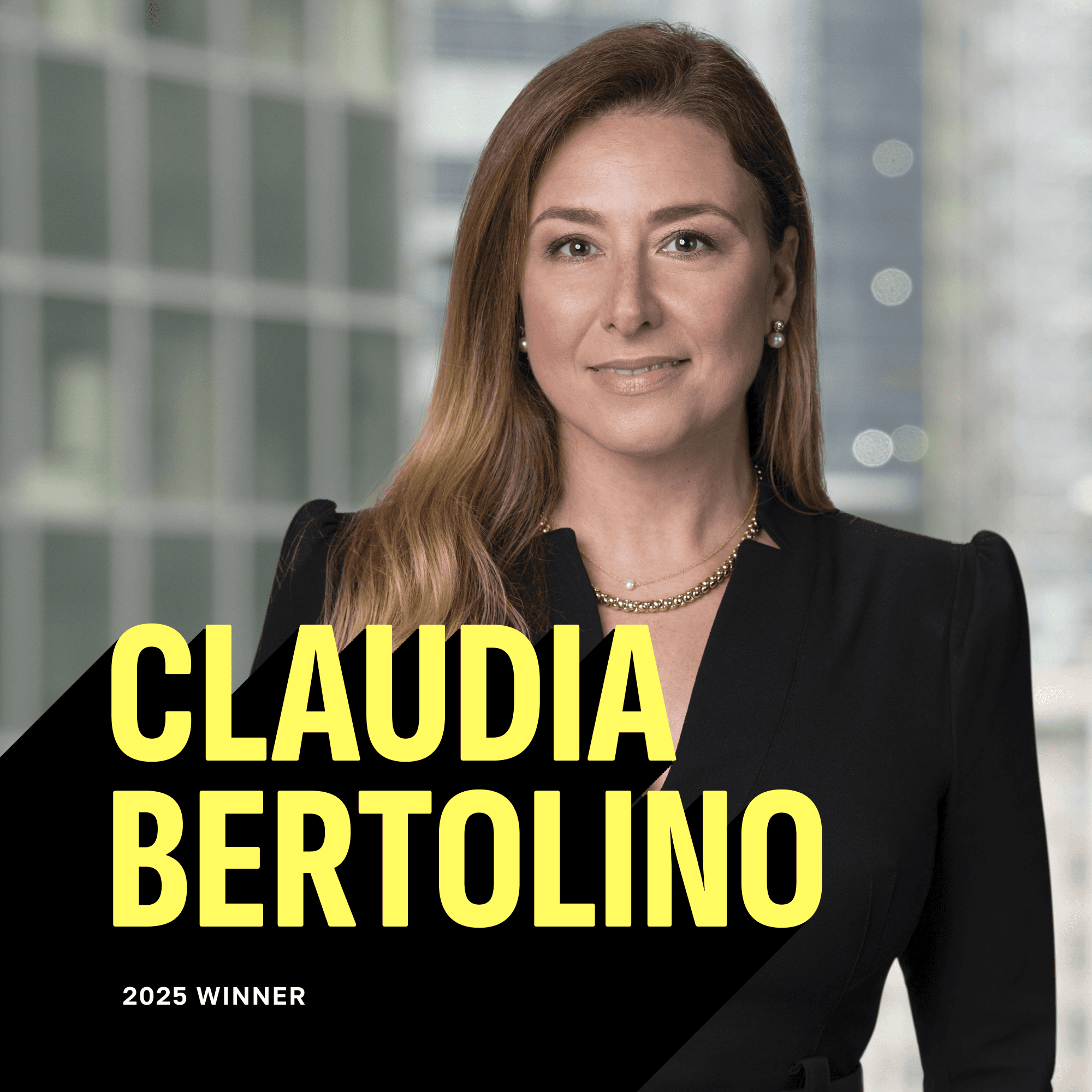 Image of Claudia Bertolino, the 2025 Trailblazer Winner