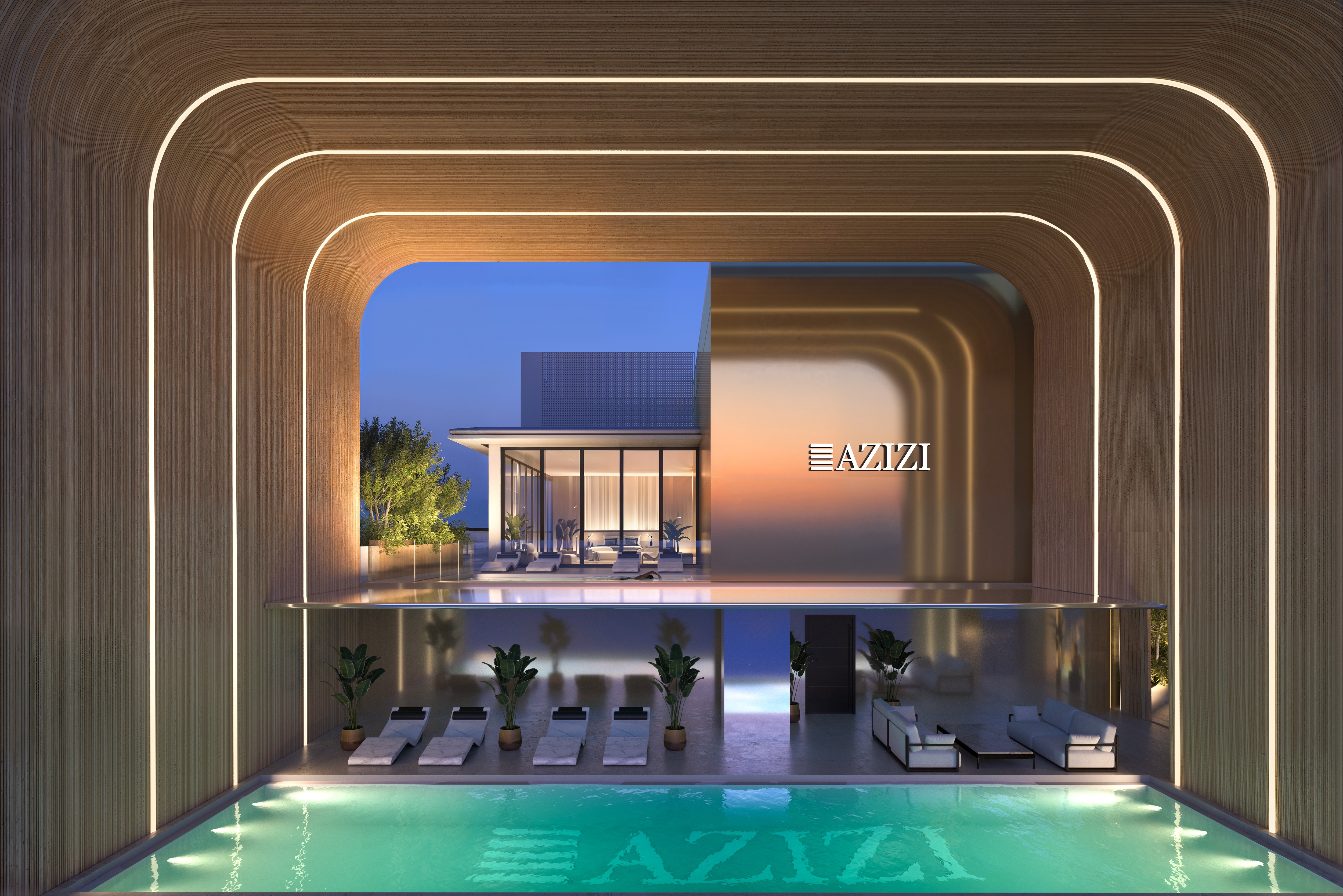 Azizi Creek Views 4 Swimming Pool Amenities