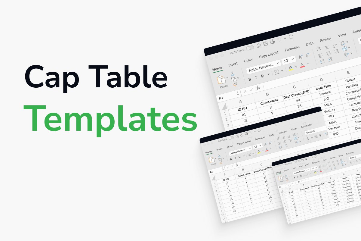 Cap Table Template - Resources