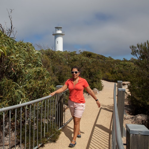 凱普圖維爾燈塔，弗雷西內國家公園的短途步道