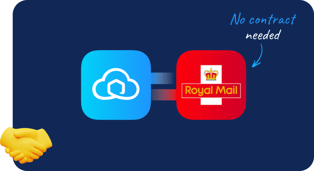 Royal Mail and Sendcloud shipping with no Royal Mail contract needed