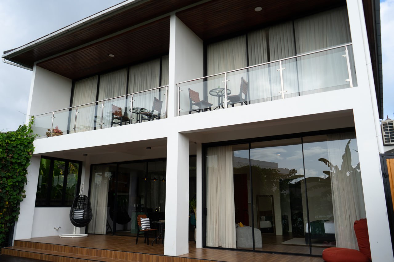 A 4-bedroom villa with a private pool in Canggu