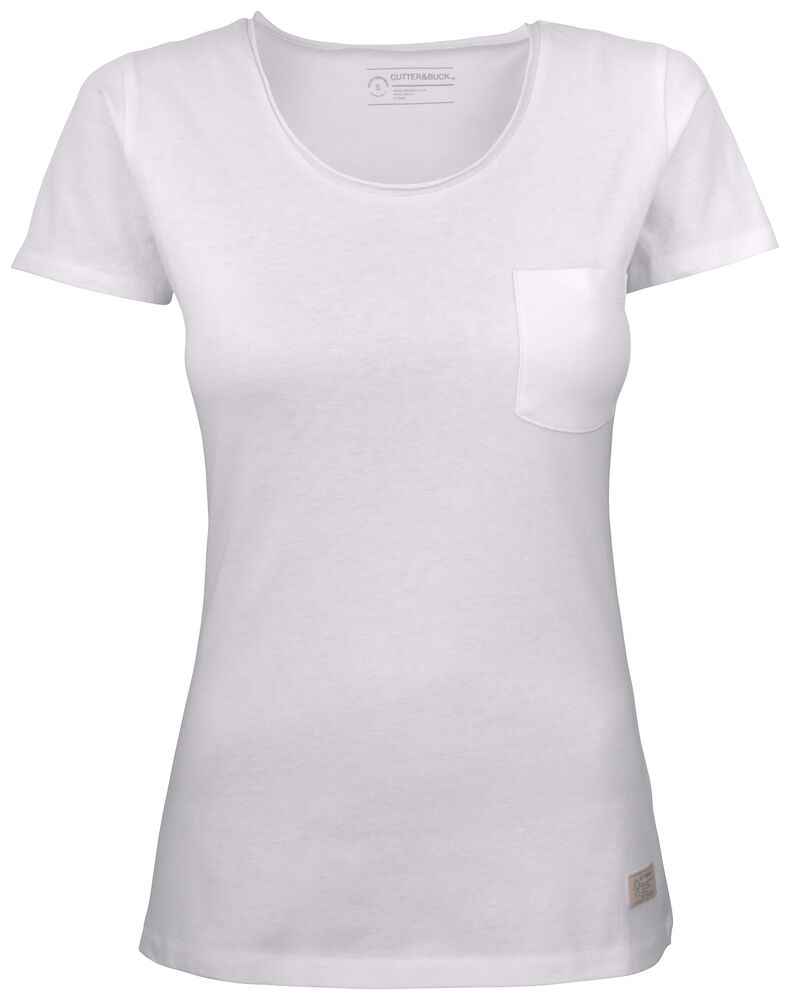Printer werkkleding dames bij Vanatex — Cutter &amp; Buck Pacific City Tee Ladies