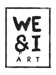 we&i art logo