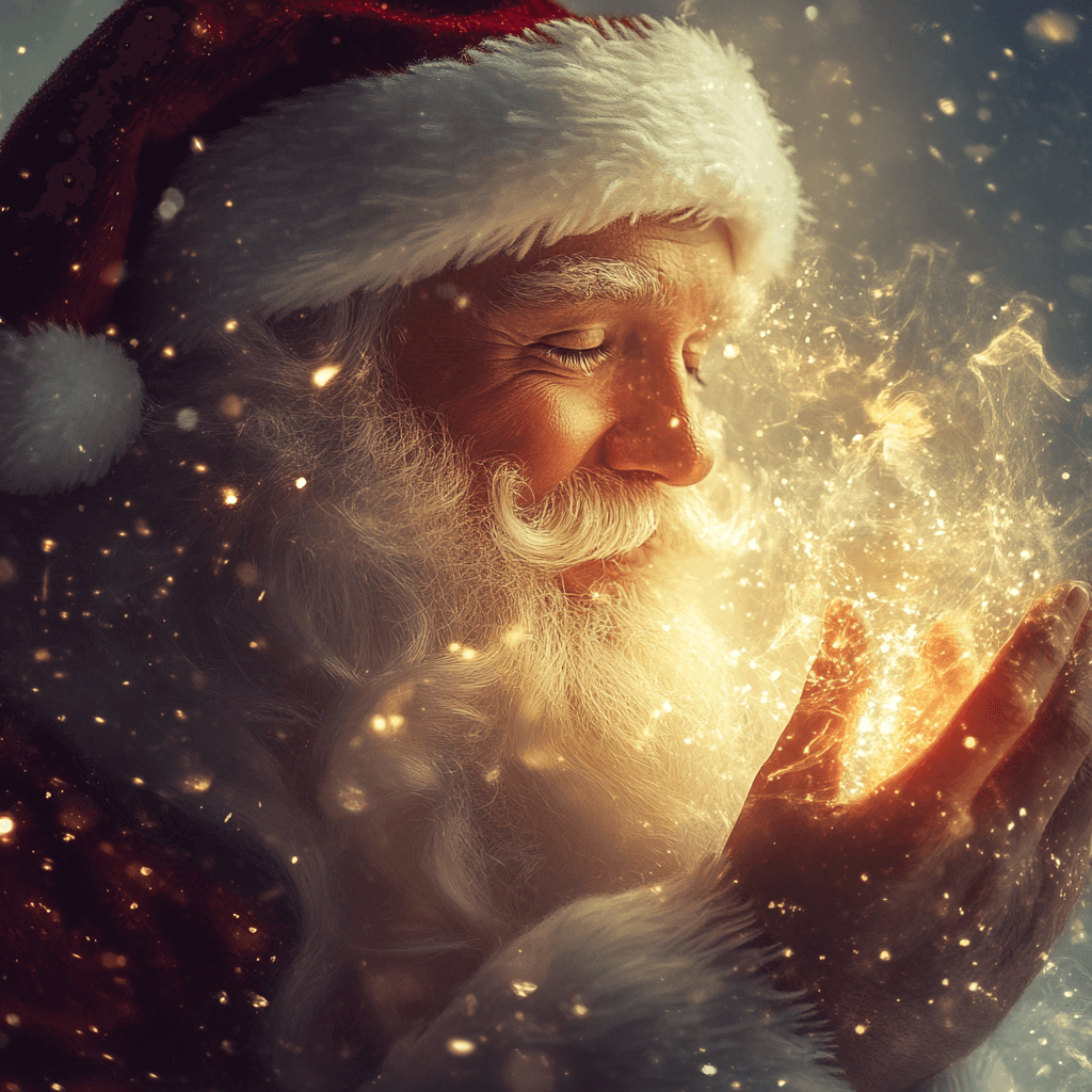 the santa apple watch face collection header