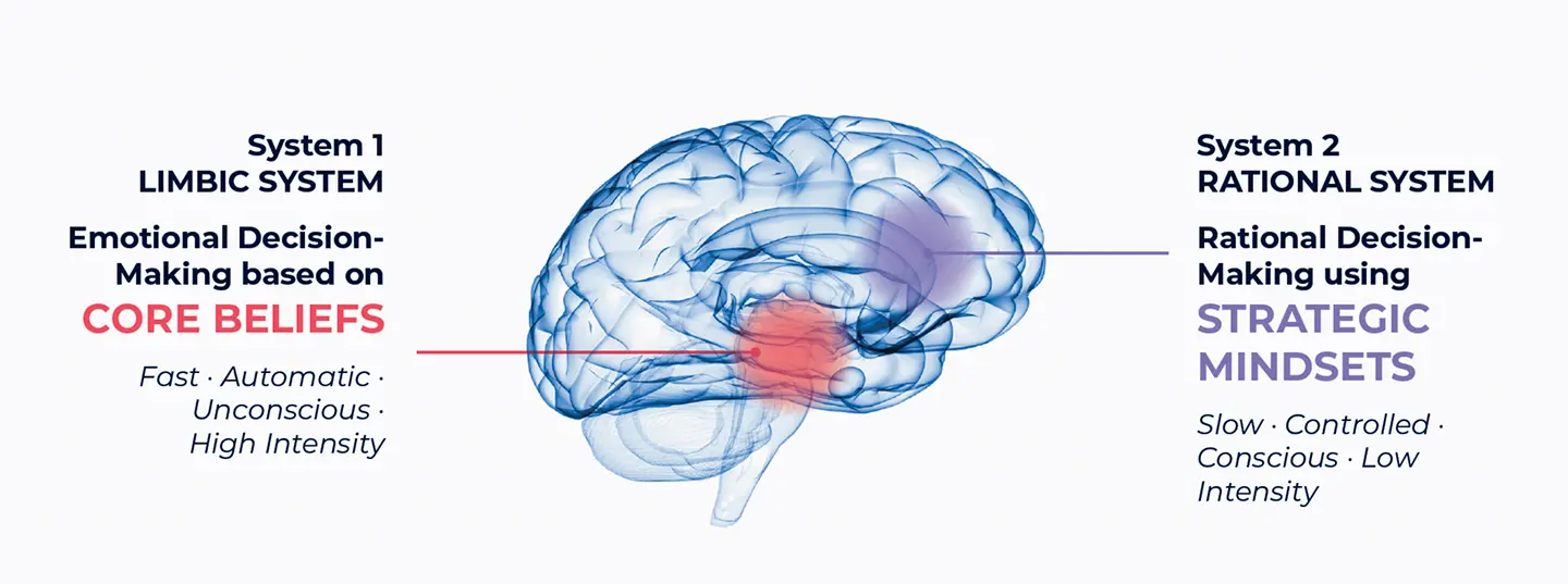 System 1 and System 2 – your emotional and rational brain