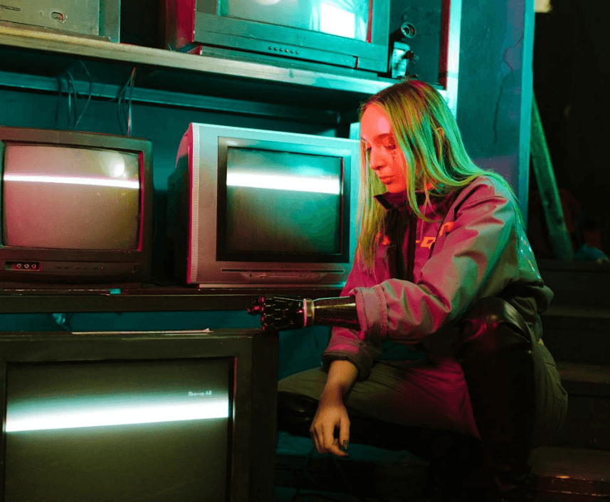 futuristic video
