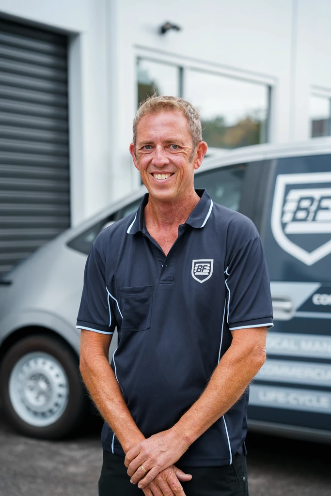 Anthony Nash, Operations Manager at Blind Force, professional headshot