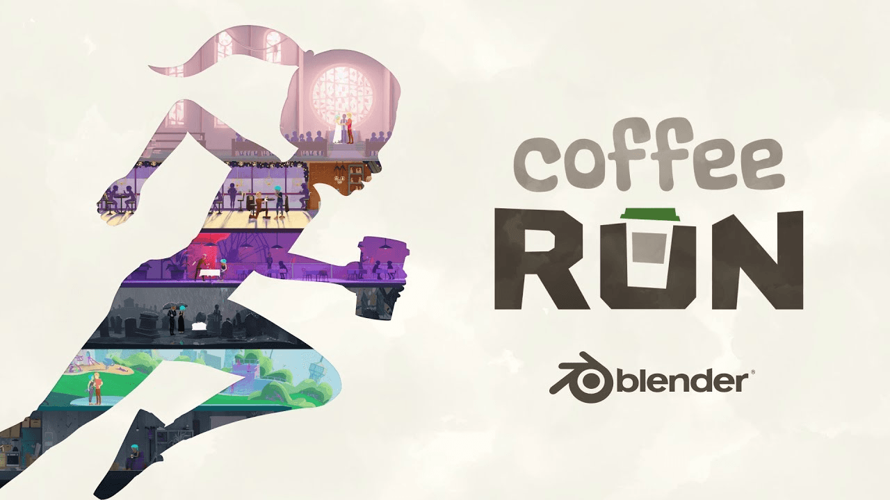 Coffee Run is another excellent short film showcasing the potential of Blender