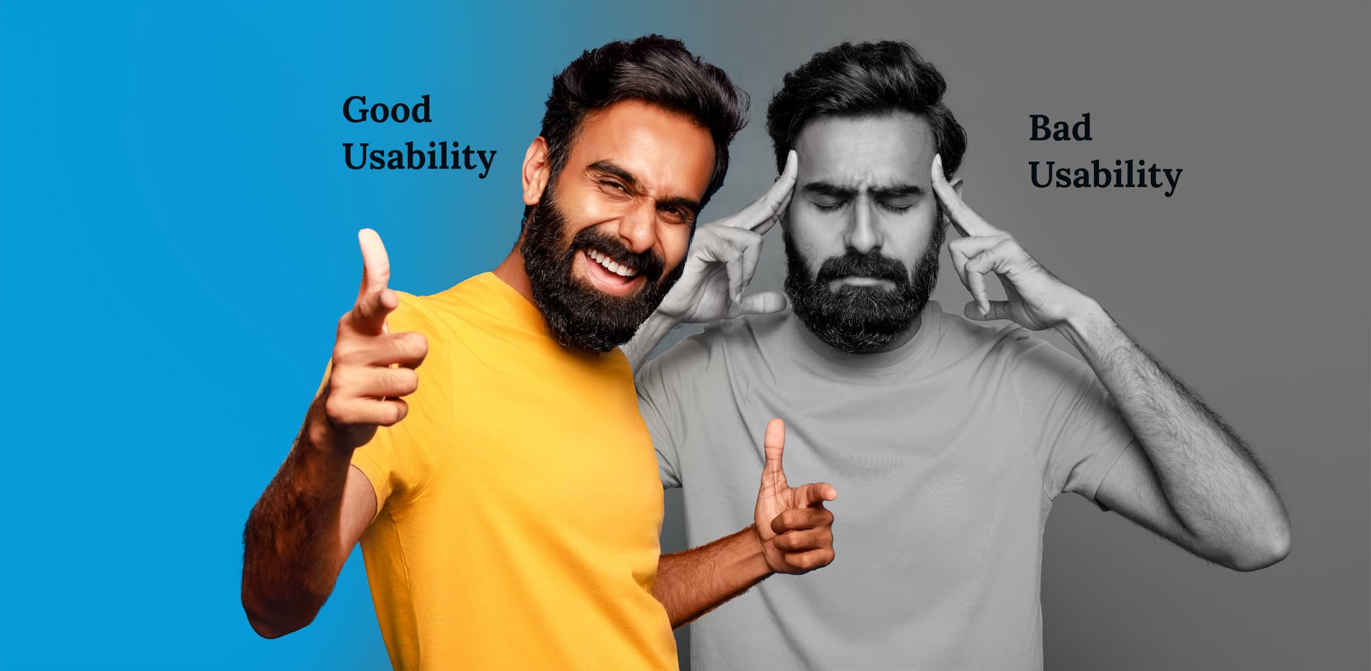 Good Usability vs Bad Usability