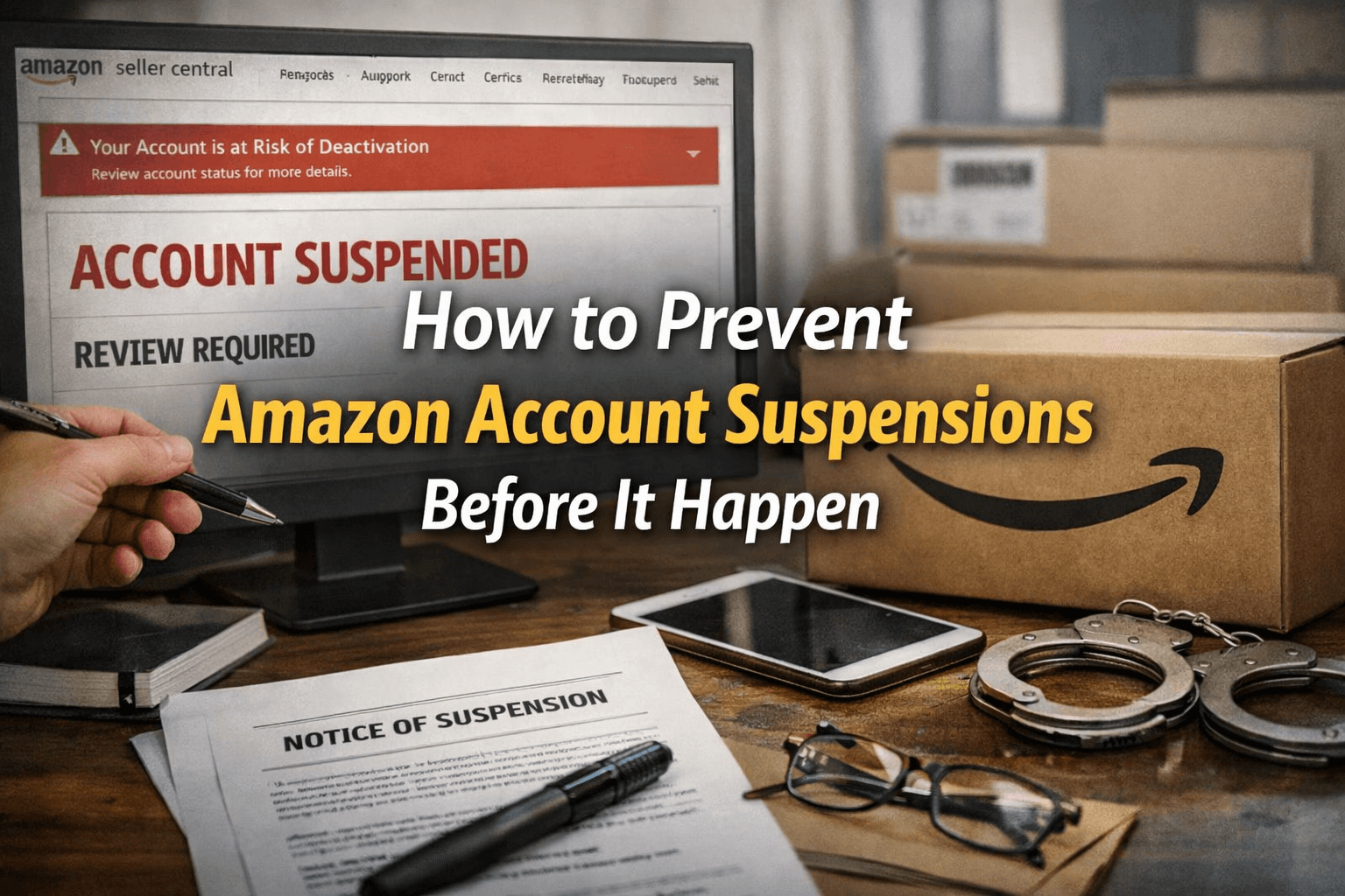 How to prevent Amazon account suspensions before it happen