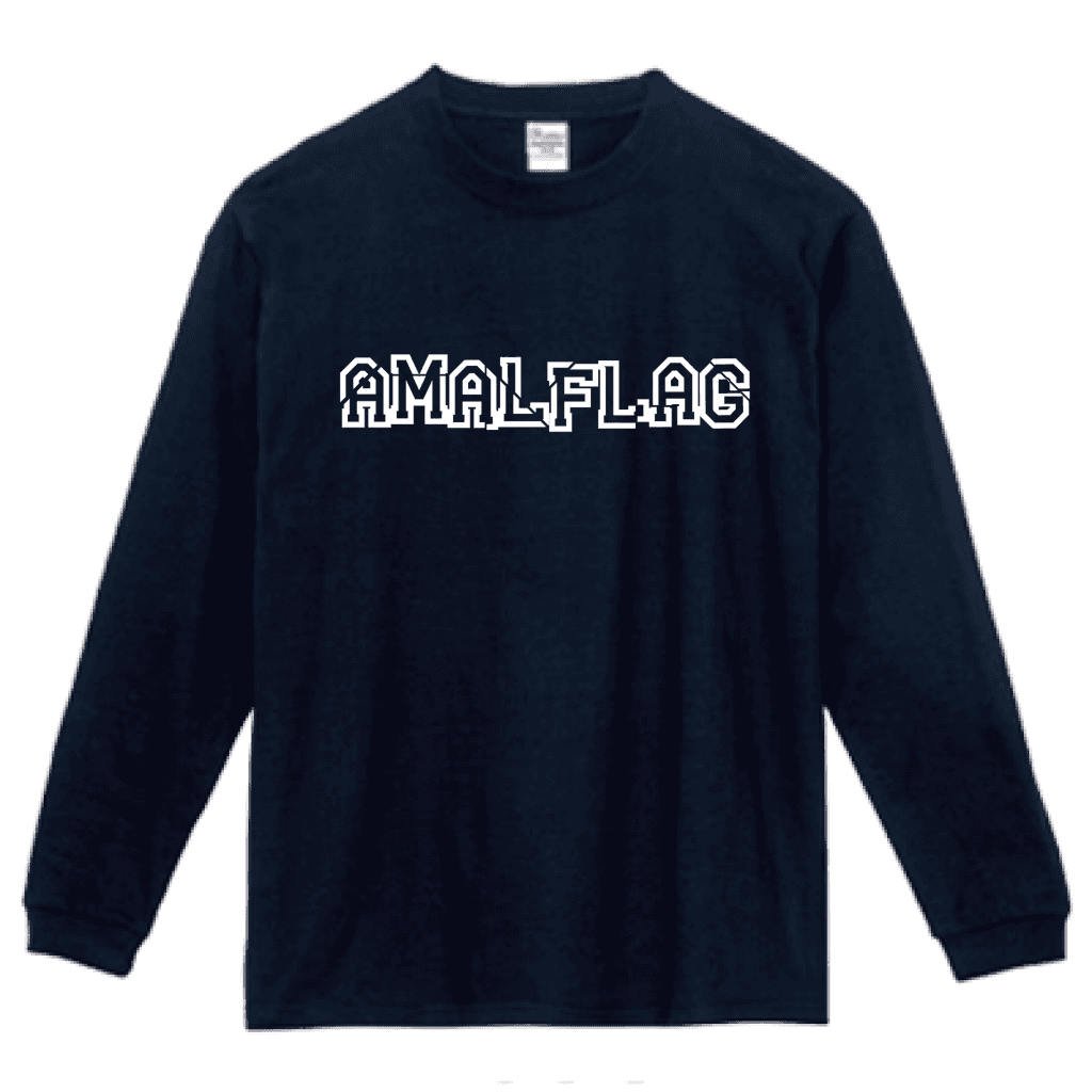 紺長袖Tシャツ（表）