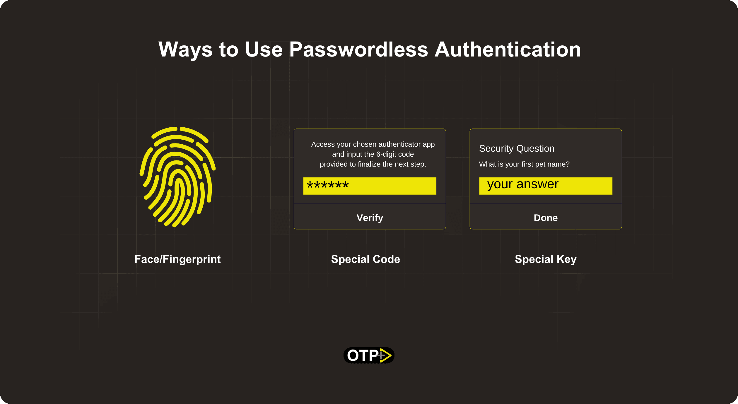 Ways to Use Passwordless Authentication