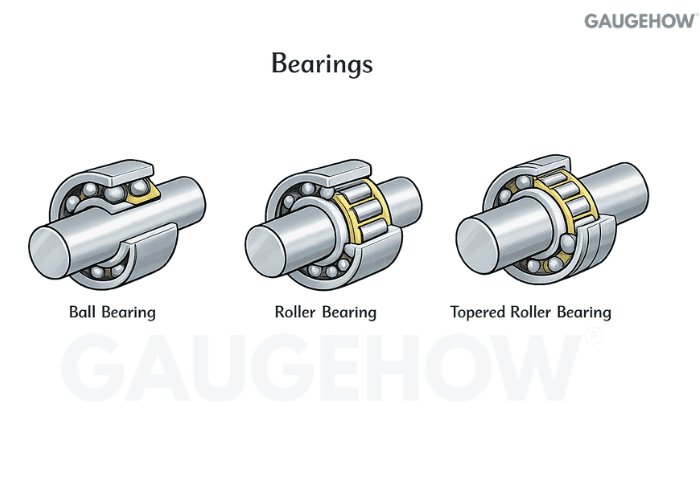 Ball roller tapered roller bearings