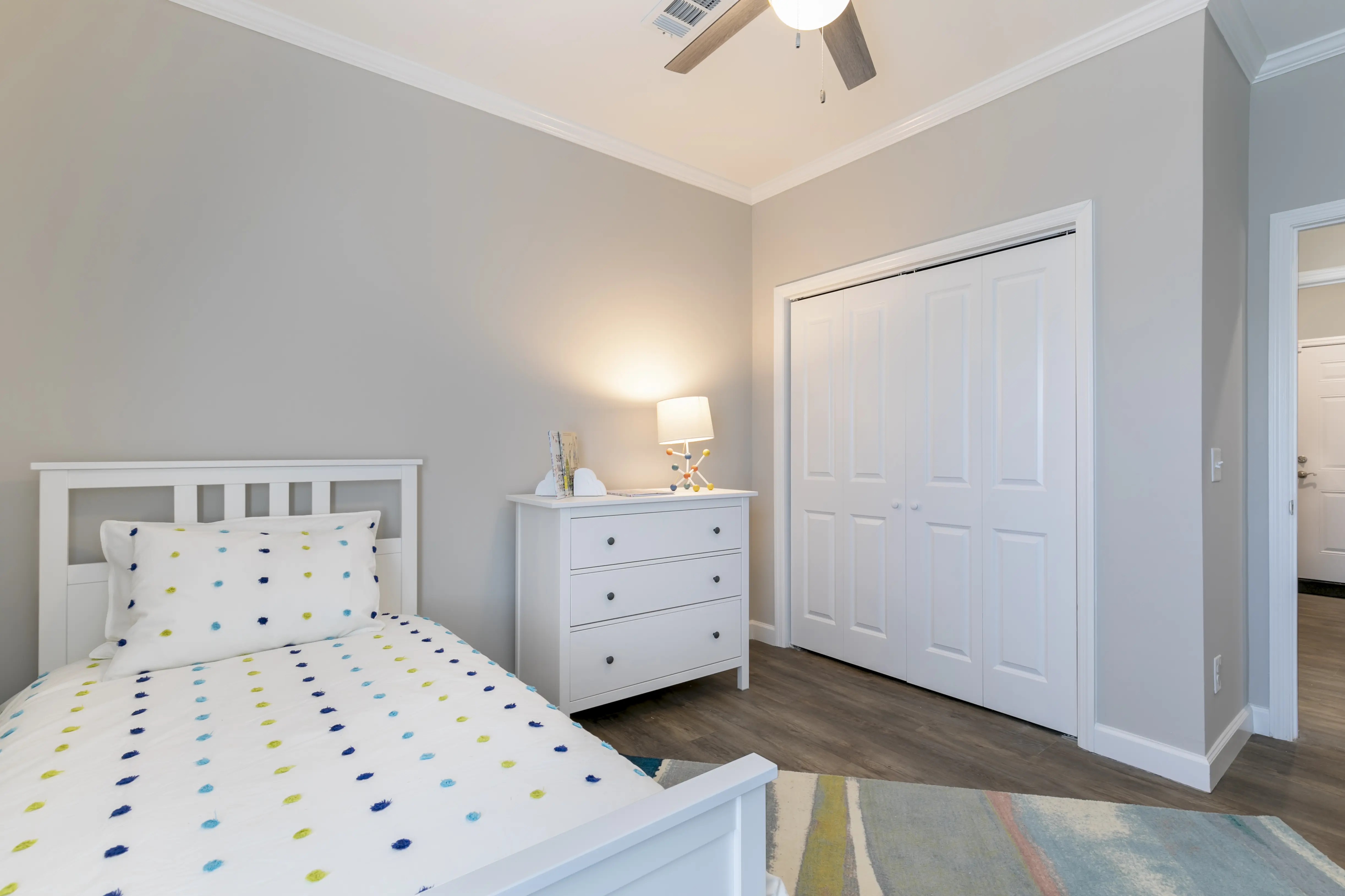 Modular home bedroom