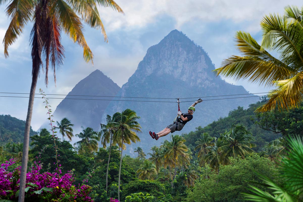 Honeymoon Adventure in St. Lucia