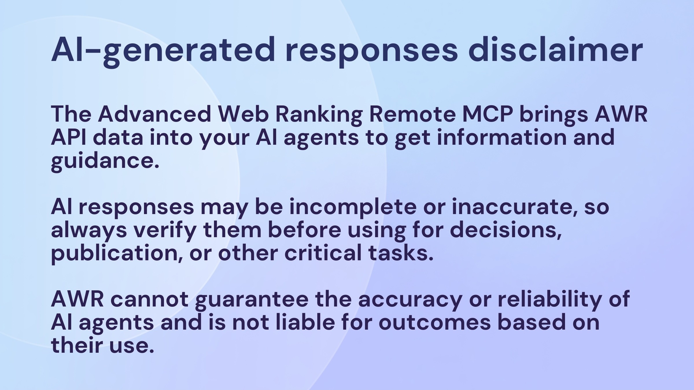 advanced-web-ranking-mcp-ai-generated-responses-disclaimer