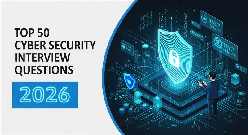 Top 50 Cyber Security Interview Questions for 2026