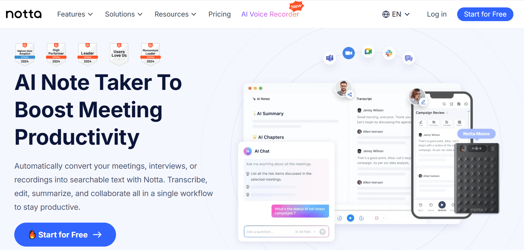 notta - YouTube Summary With ChatGPT & Claude Chrome Extension