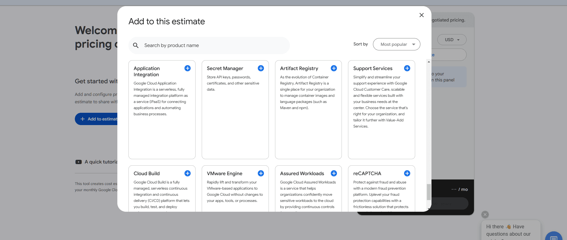 Google Cloud AI billing model