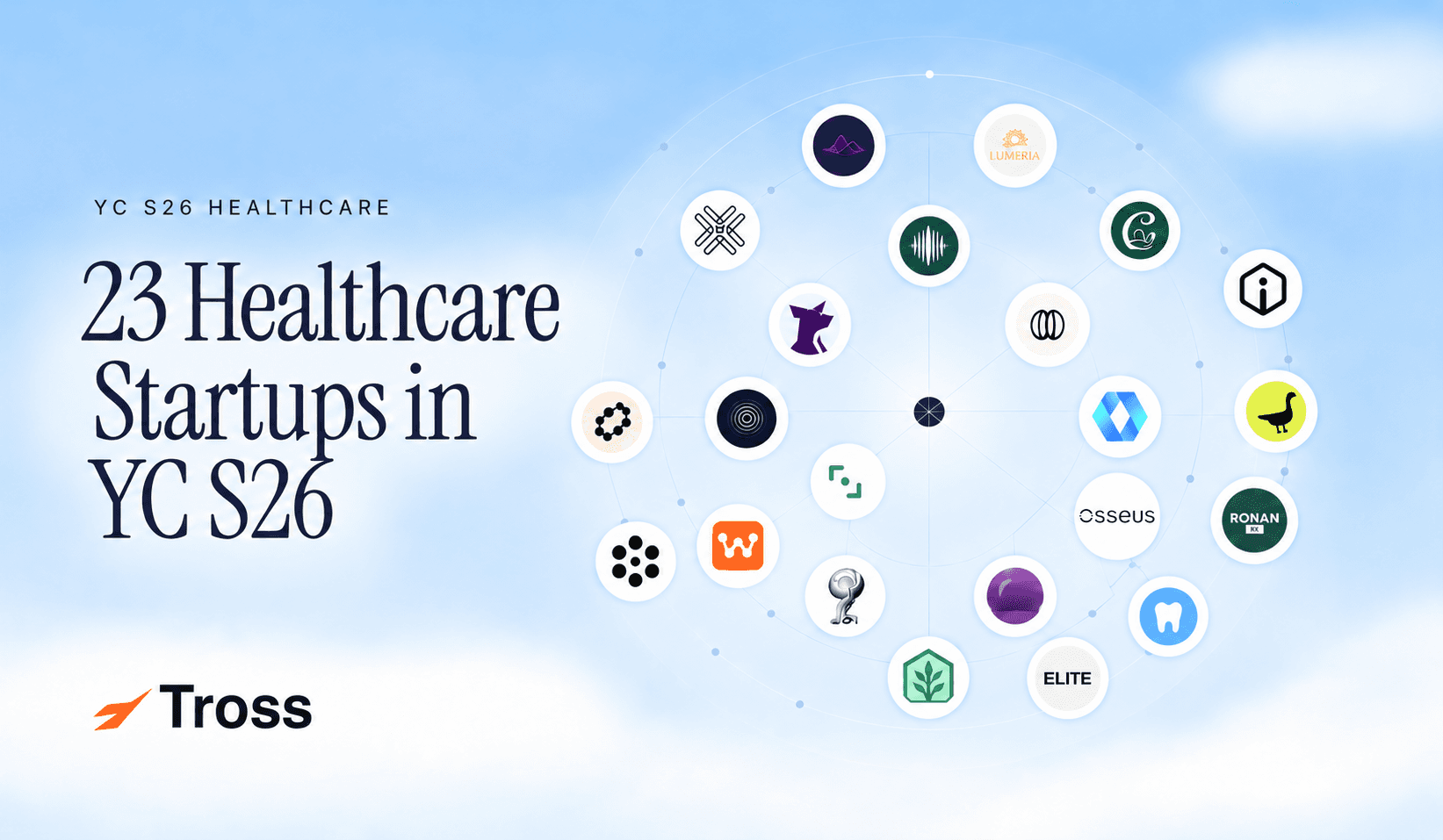 23 Healthcare Startups in YC S26 | Tross