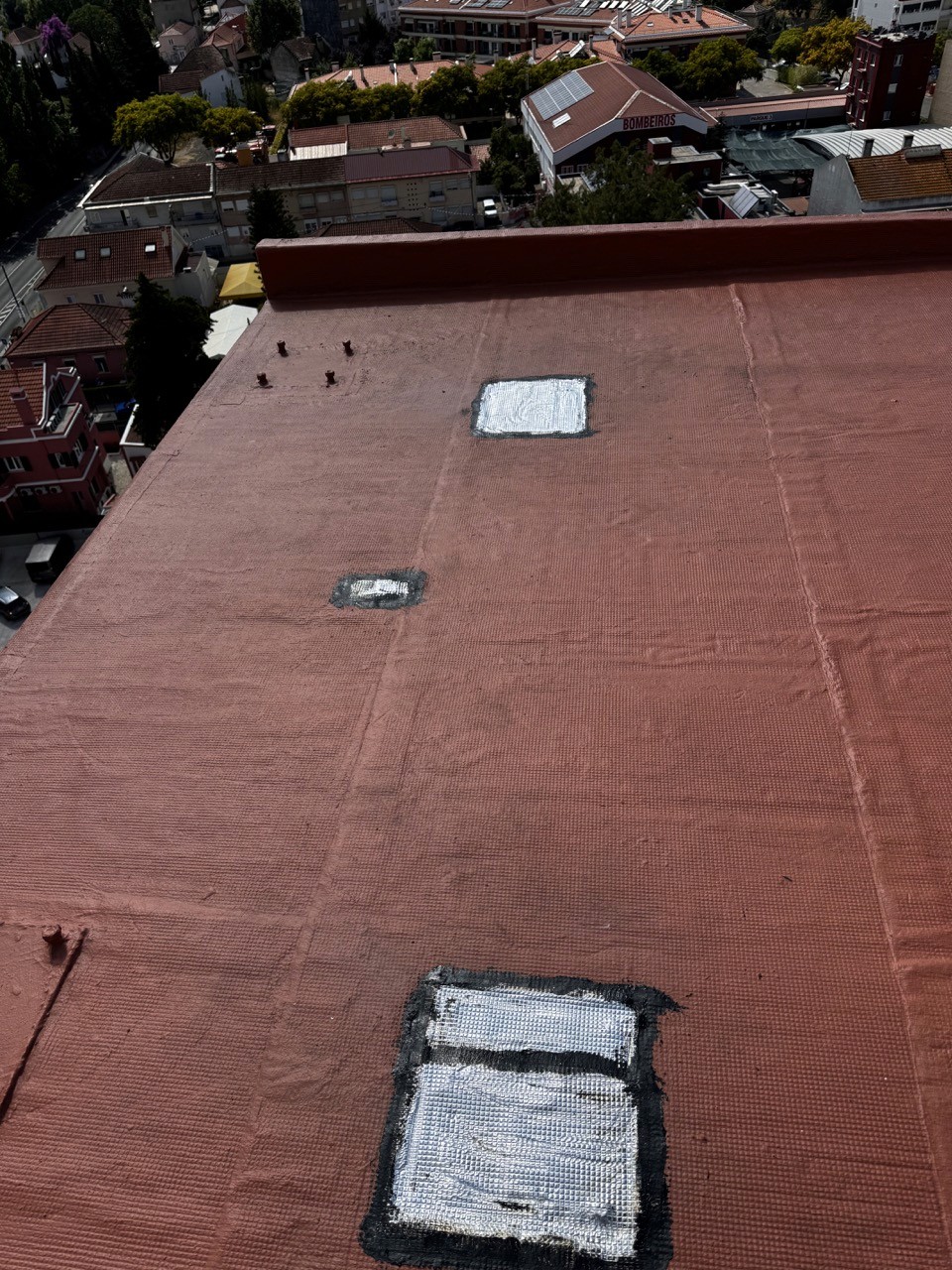 Impermeabilização de Terraço em Oeiras feito pela Visual Up