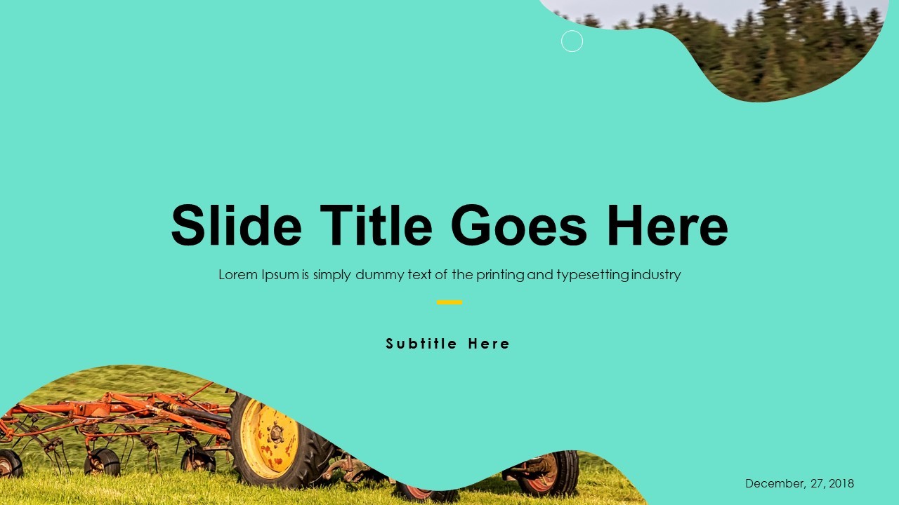 Dynamic Presentation Slide with Modern Aesthetics