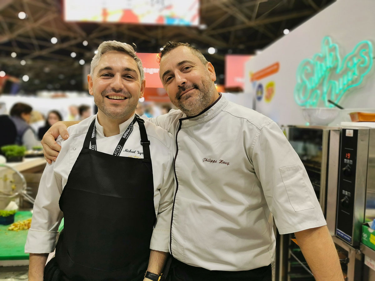 Chefs sur stand Salade 2 Fruits